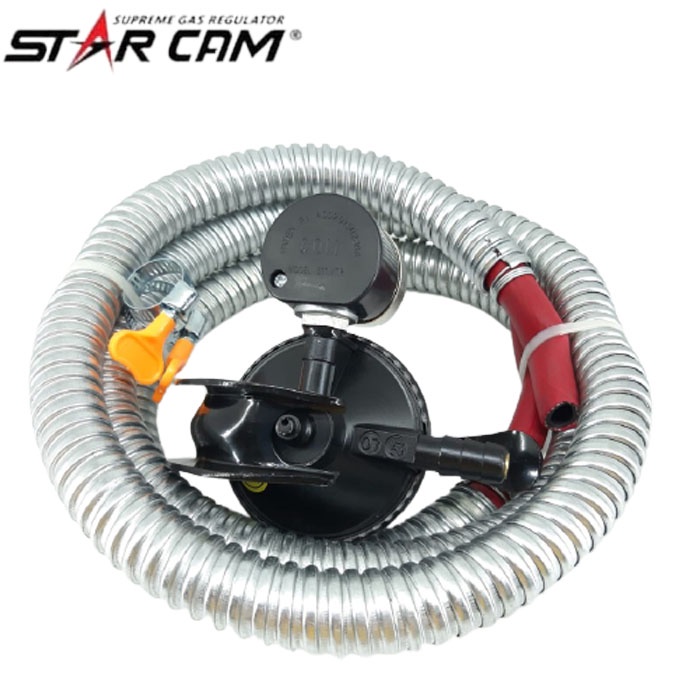 Star Cam SC-23MSS Regulator Gas dengan Selang SC-T12RMS