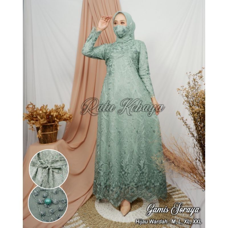 NEW REALPICT GAMIS SORAYA/GAMIS PESTA MEWAH/BY RATU KBY