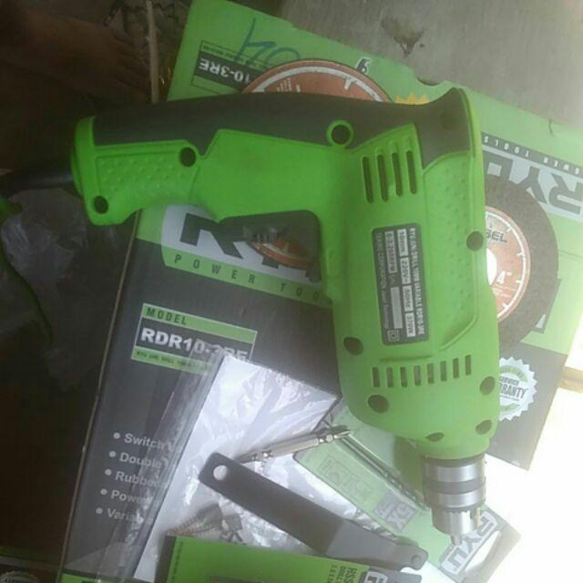 Paket Bor Tangan 10mm Rdr10-3re Grenda Tangan 4 Rsg100-3 Set Ryu