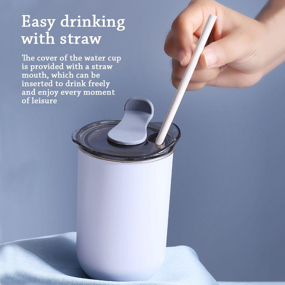 Solighter 300ml Botol Air Minum Cangkir Bir Air Teh Stainless Steel Anti Bocor