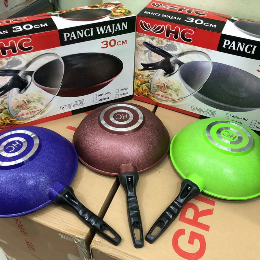 HC Panci Wajan Wok Pan 30cm