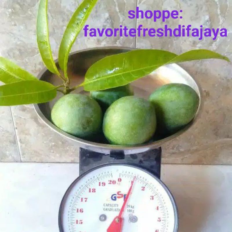 

Mangga manalagi madu 1kg fresh.