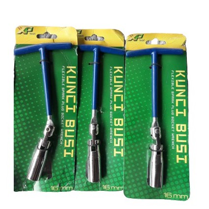 GRIP ON / XP-Tool/ SKY Kunci Sok Busi Flexible T 21 mm & 16 mm - Spark Plug Wrench