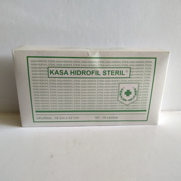 Kasa Hidrofil Steril 18 X 22 / Kasa Steril Kotak