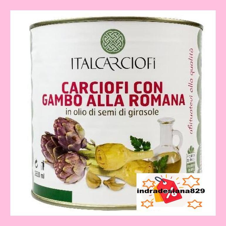 

T4Tkind Italcarciofi Artichokes With Stem In Oil. Sotydr4