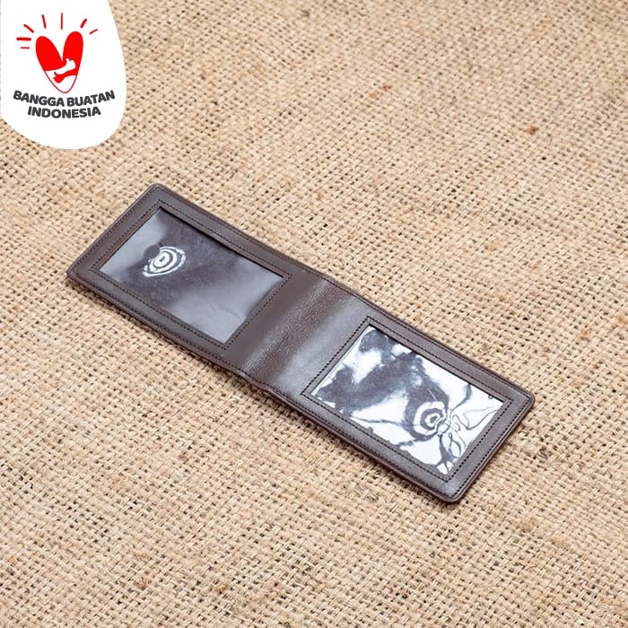 

READY id card holder kulit/name tag kulit TERLARIS