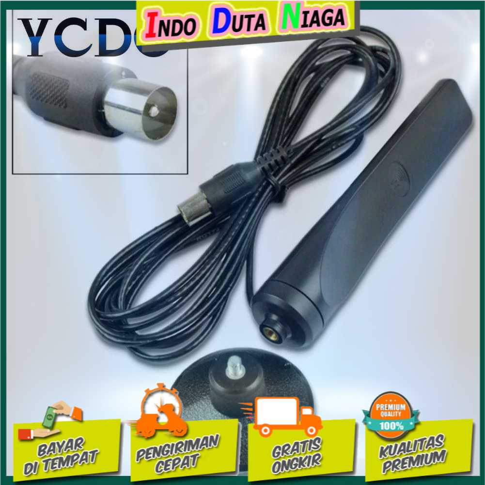 IDN TECH - YCDC Antena TV Digital Indoor DVB-T2 High Gain 12dBi - EL0465