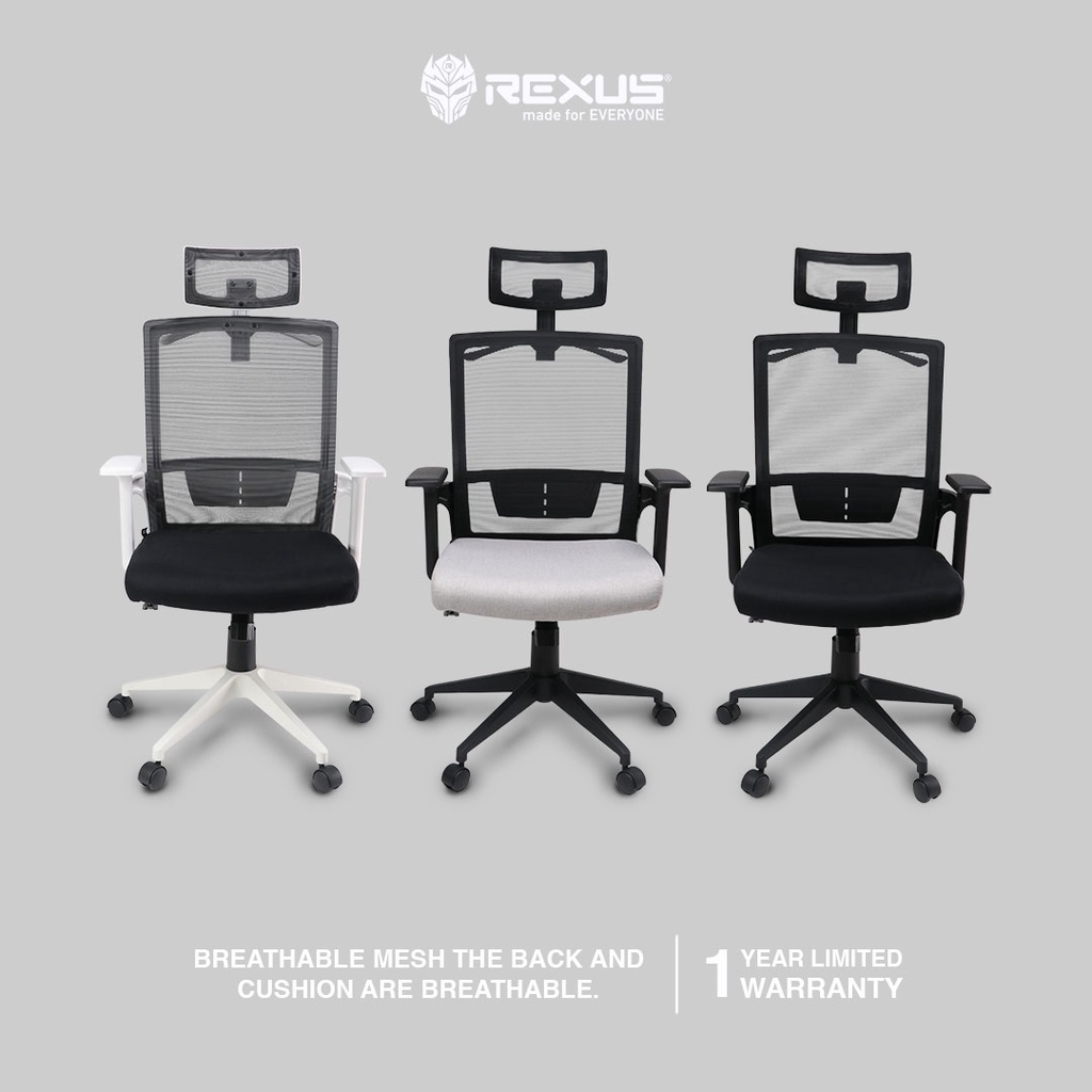 Ergonomic Office Chair Rexus NC1 NC-1 NC 1 Kursi Kantor Ergonomis Rexus