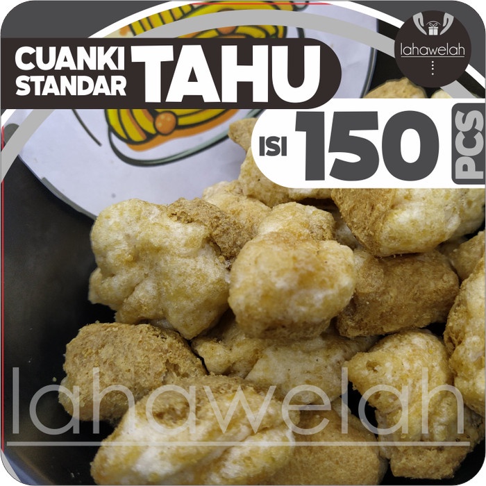 

150pcs TAHU Cuanki Kering isi bahan Pelengkap Boci seblak dan cuanki - BARU