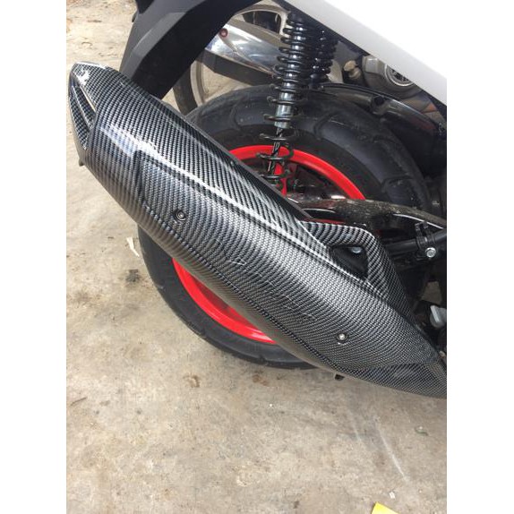 Baru Tutup Cover Knalpot Nmax Carbon Yamaha N Max Qr0427