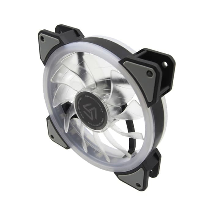 fan case led alseye d-ringer auto rainbow - fan casing 12cm led x15