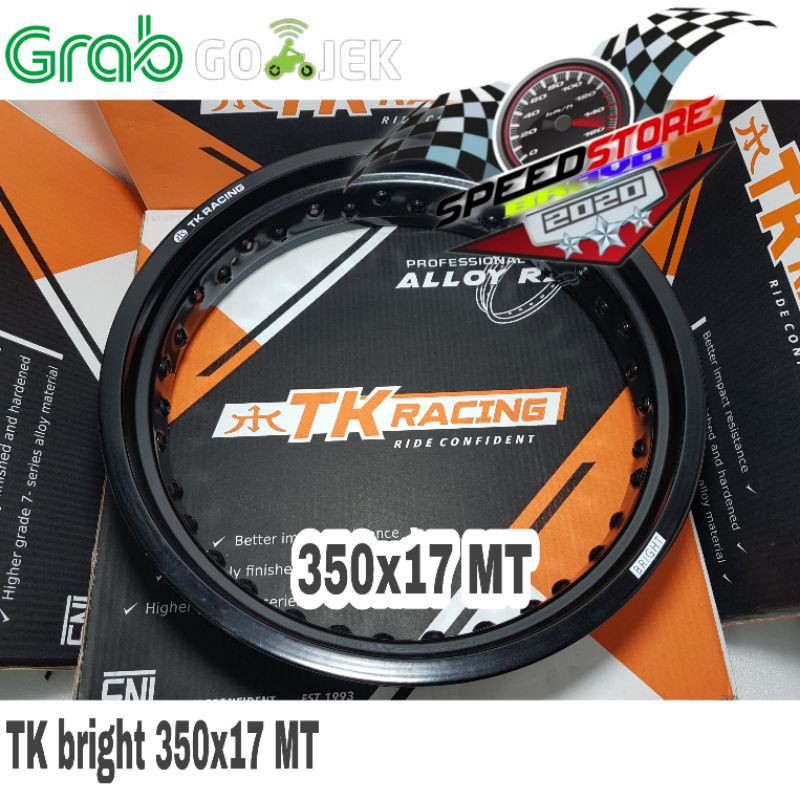 Velg tk bright japan 350x17 hole36 32 velg tk bright japan 350-17 hole 36