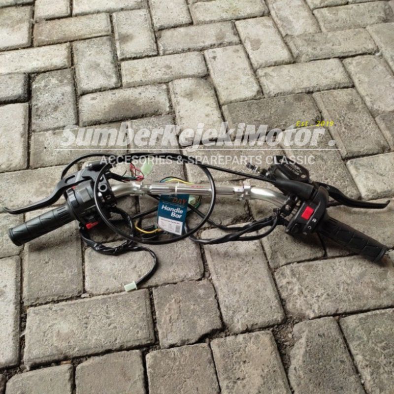 holder ksr stang stir day domino set handgrip kaze holder vixion paket cb gl mp rx king / master-3
