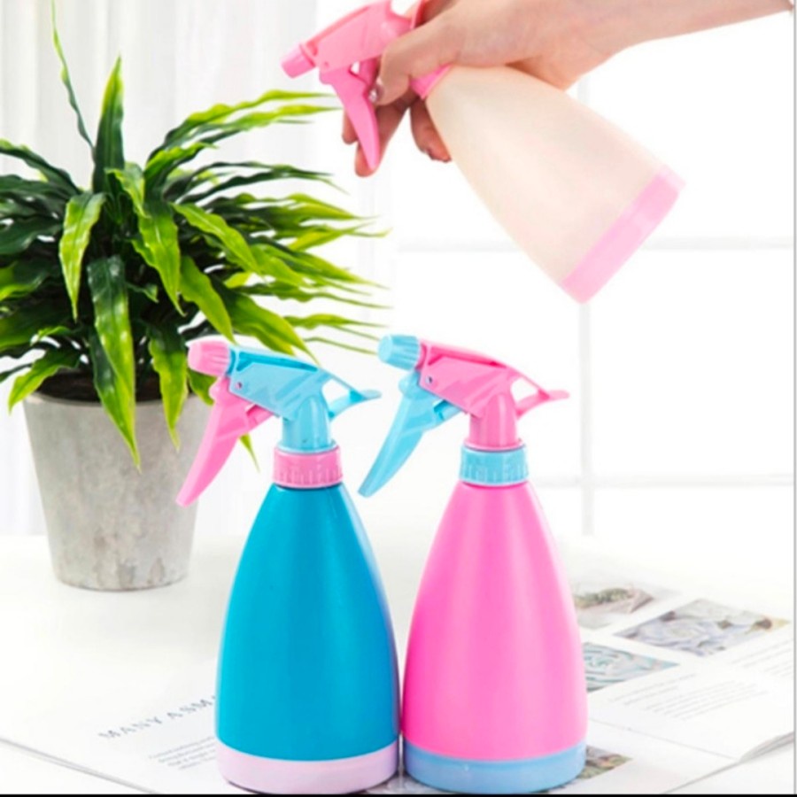 Semprotan Air Botol Semprot Tanaman Kaca Water Sprayer Kreatif 500ml