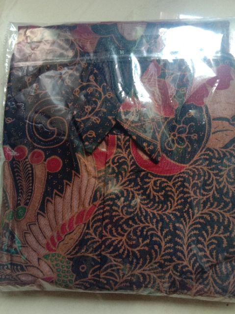 Kemeja Batik Prabu Exclusive Bahan Katun Halus Reguler Fit