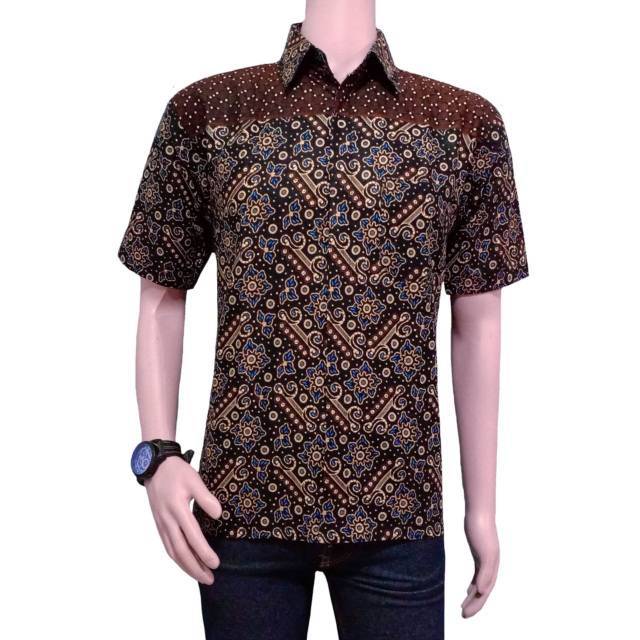 HemBatik - Baju Batik Pria Lengan Pendek - baju kantor batik - seragam batik  - baju batik hajatan