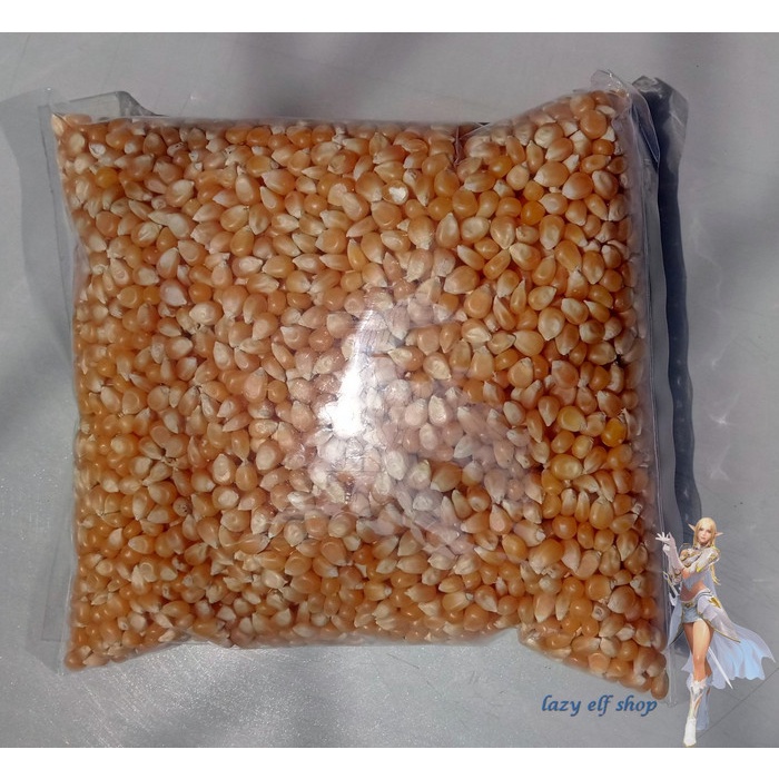 

Siap Krim Biji Jagung Popcorn 1Kg Premium Pilihan Mentah Repack Pop Corn Kernel