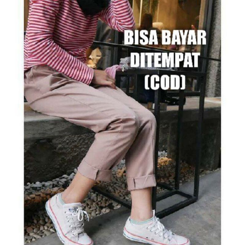 Rk,CELANA WANITA BAGGY PANTS