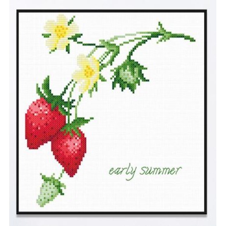 SPRING Cross-Stitch Early Summer Pattern - Kristik Tema Early Summer