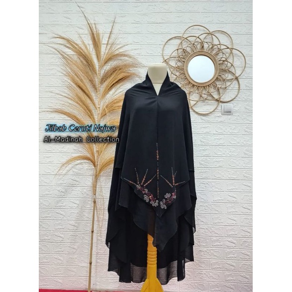 JILBAB CERUTI NAJWA By Al-Madinah Collection Temboro