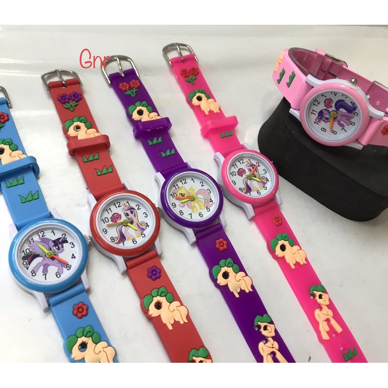 JAM TANGAN ANAK KECIL KARET PONI