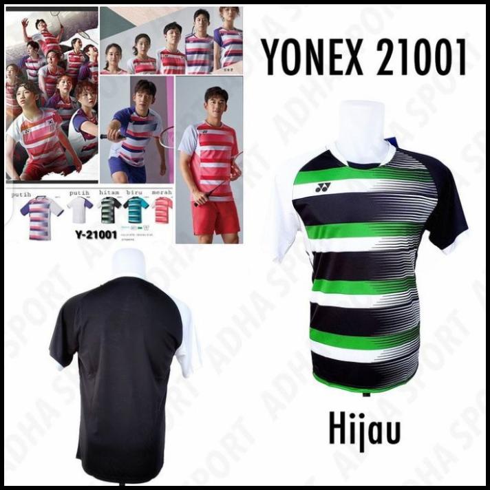 Baju Yonex 21001 Import Kaos Badminton Grade Ori Jersey Bulutangkis