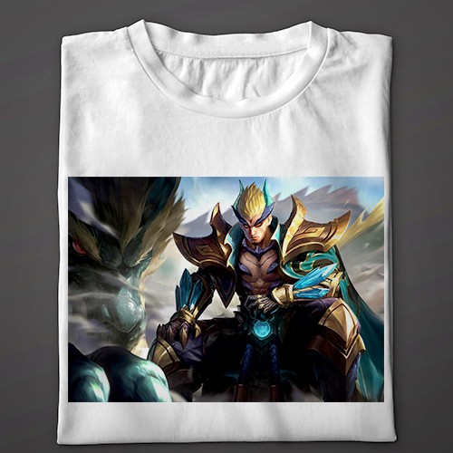 458 KAOS Mobile Legends yu zhong skin emerald dragon