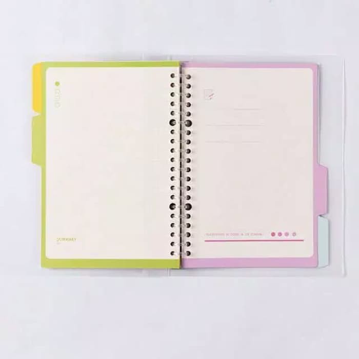 

nn Pink Sands Flamingos File Binder B5/buku kuliah
