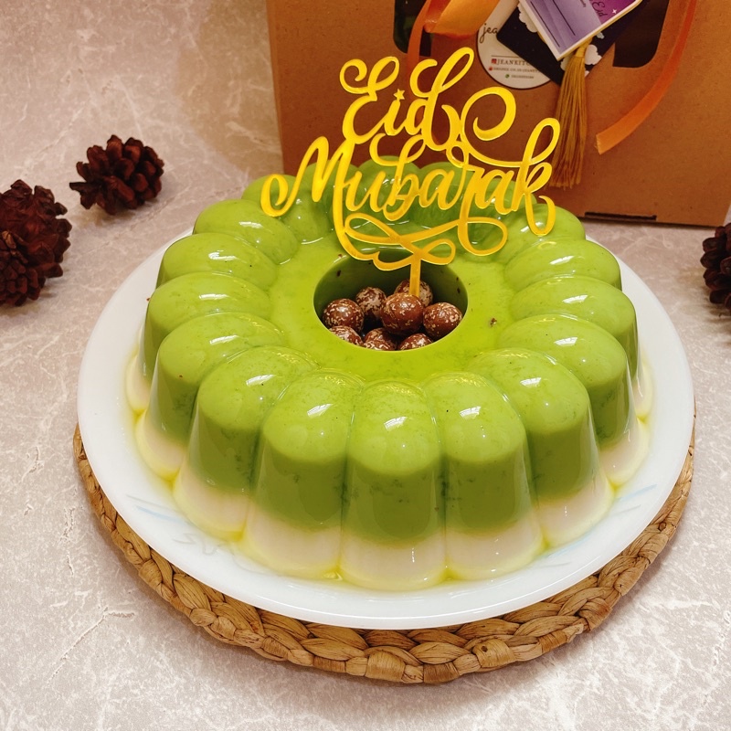 

Hampers Idul Fitri Lebaran Greentea Vanila Puding