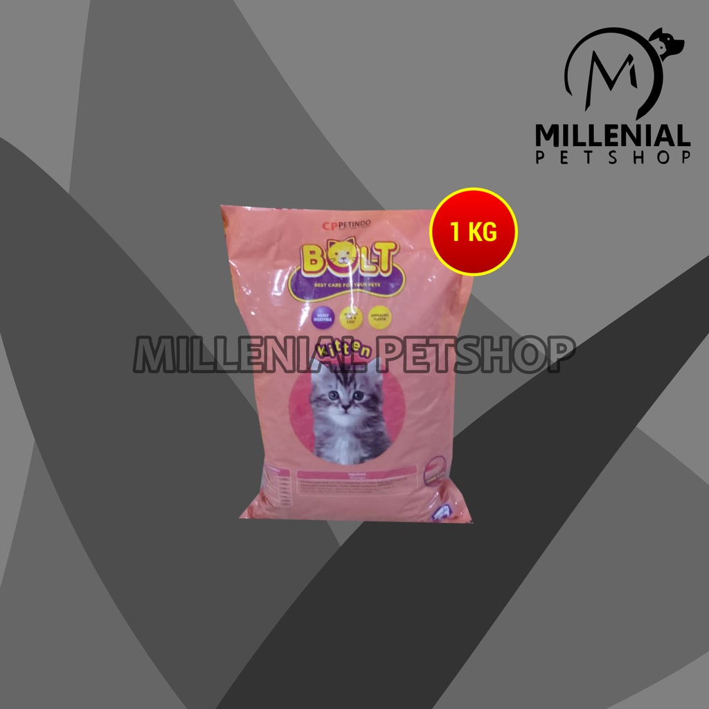 Bolt Kitten Makanan anak Kucing Kering Dry Cat Food 1 KG