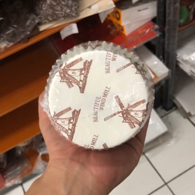 

cup roti motif kincir diameter 8 ukuran sedang 1roll 200pcs