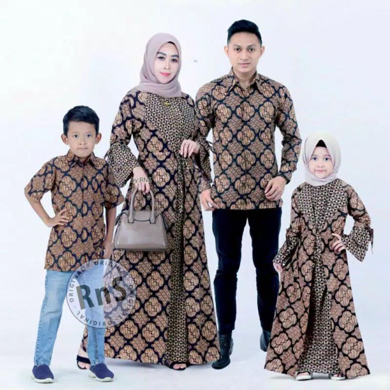 Couple Sarimbit Seragam Batik Keluarga Ayah Ibu Dan Anak Kondangan Resepsi Nikahan Pelandang Murah