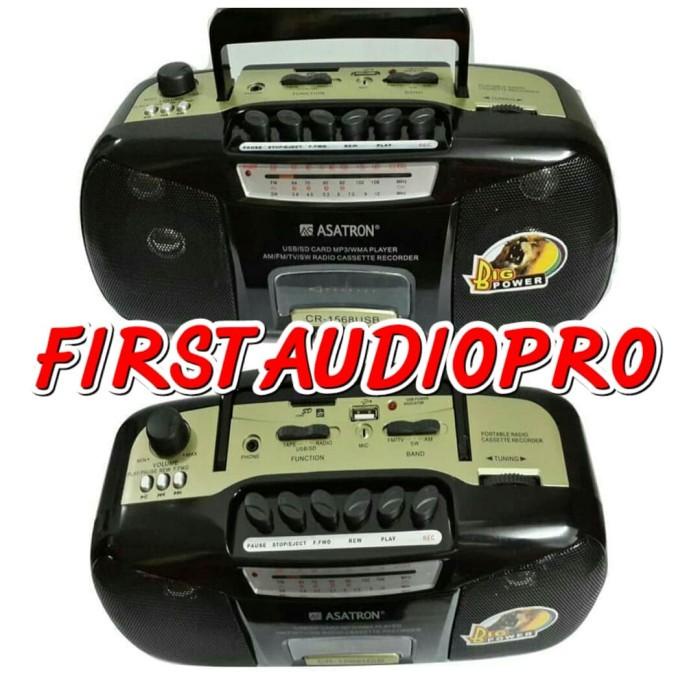 Big Promo Terbaru Porta | Asatron Radio Kaset Tape Kaset Pita Cr 1568 / 1569 Usb