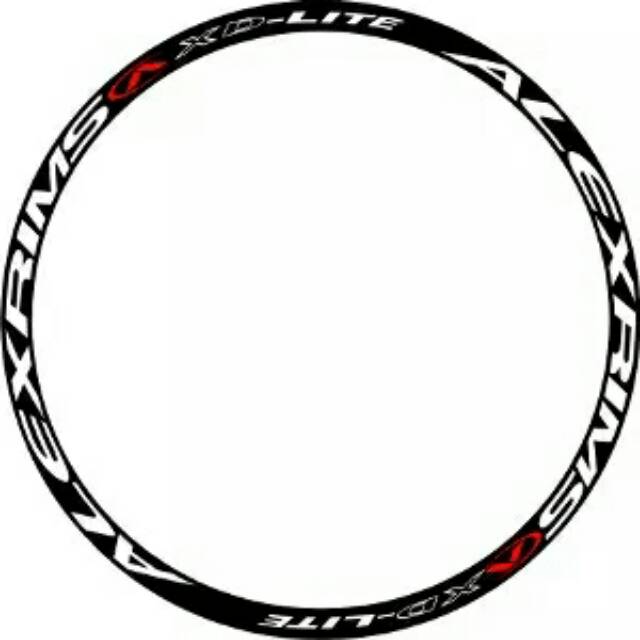 Decal sticker rims alexrims