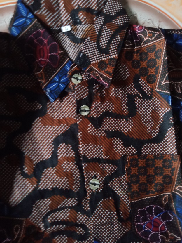 Maura Couple - Sania Ruffle Batik Couple Ori Ndoro Jowi Garansi Termurah Shopee - Batik Modern Solo