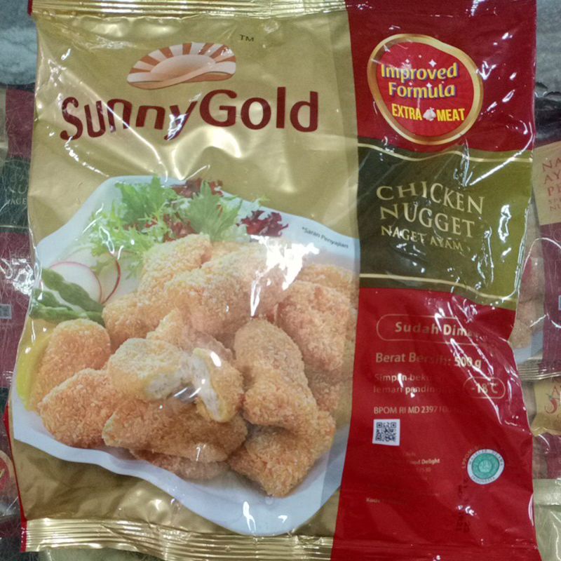 

Sunny gold chiken nuget 500gr