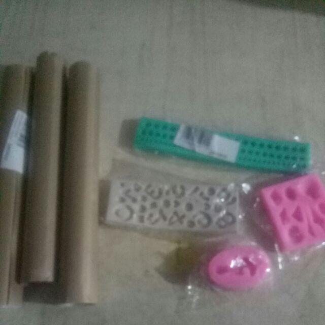 【bayar Di Tempat】pop Diy 3d Cake Decorating Long Pearl Shaped Fondant Sugar Cake Mold