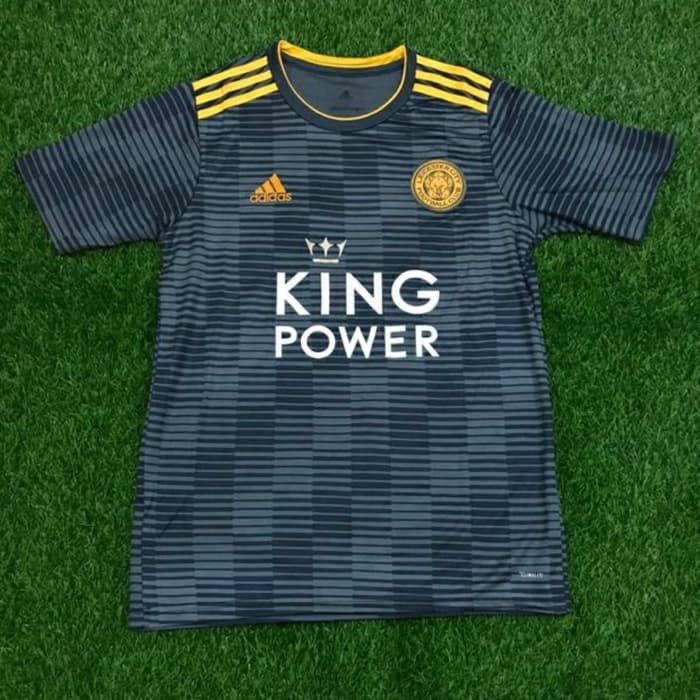 Limited JERSEY BOLA LEICESTER CITY AWAY 2018/2019 GRADE ORI Baru
