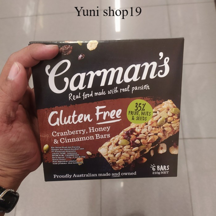 

cereal carman duluxe fruit muesli 210g