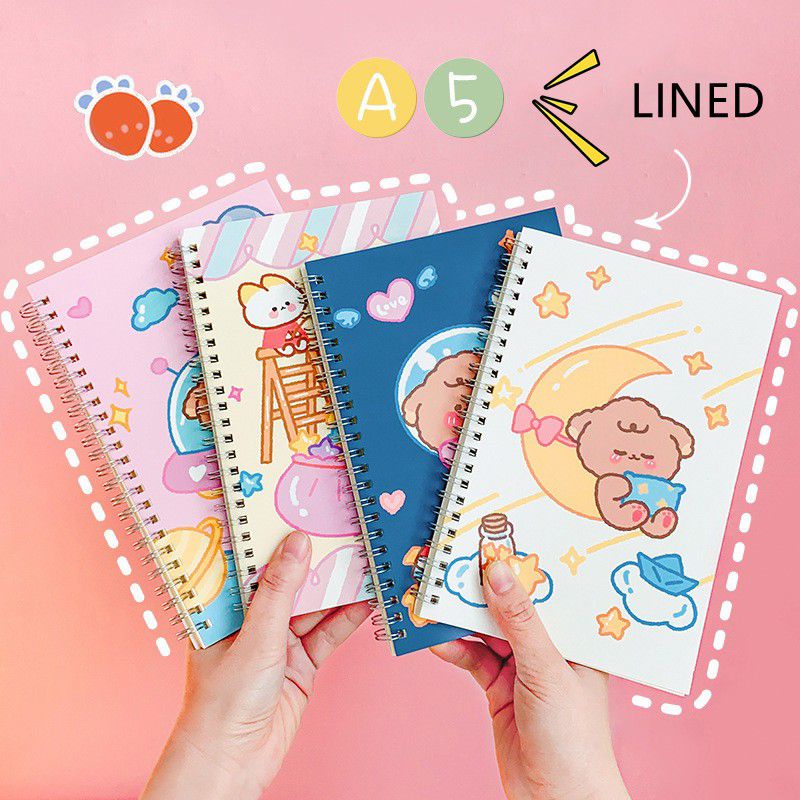 

Buku Tulis A5 Motif Bunga Daisy Trendy