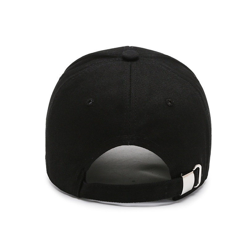 Topi Baseball Adjustable Motif Alfabet Gaya Hip Hop Kasual Untuk Unisex