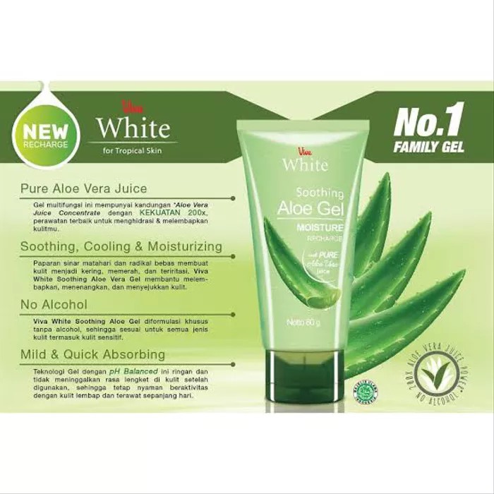 VIVA WHITE Soothing Aloe Gel