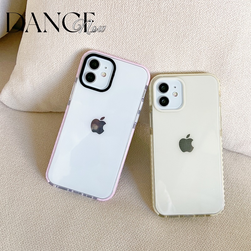 Soft Case Hp Transparan Model Simpel Untuk Iphone 13pro / Max / Xr / 11 / 12se / 7 / 8plus