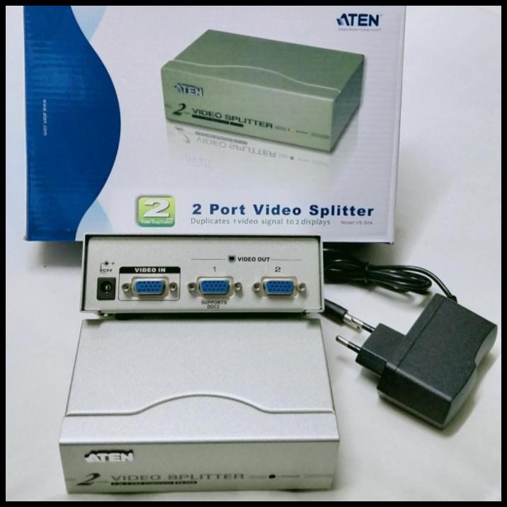 Aten Vga Splitter 2 Port Garansi Resmi
