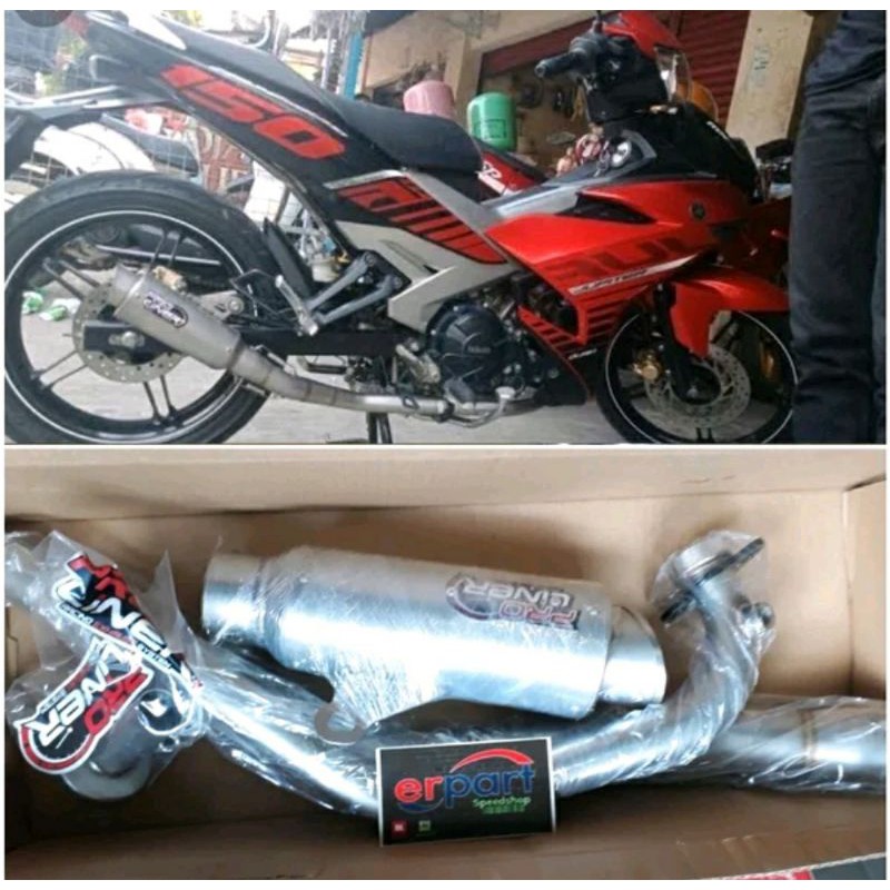 knalpot proliner pro liner  Yamaha MX king