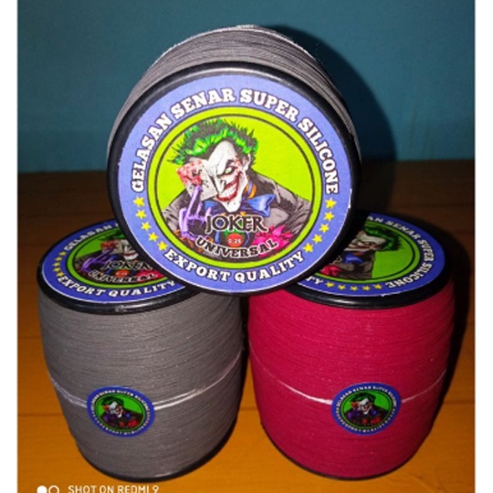 JOKER NEW Benang Senar Gelasan Layangan Press & Full Label  Tajam dan Warna Tidak Mudah Luntur  Warn