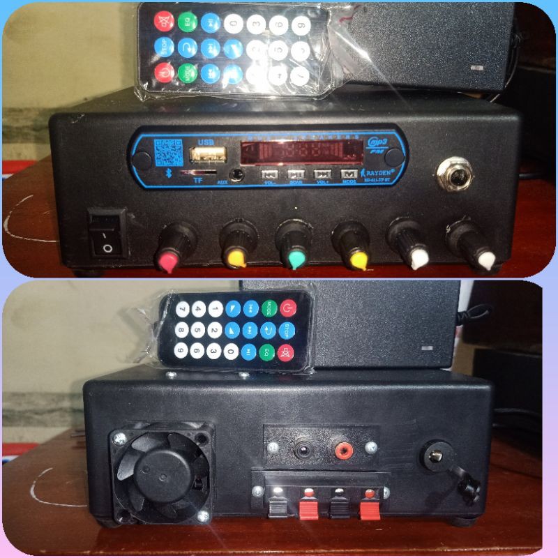Ampli mini bloototh dan karaoke (echo)