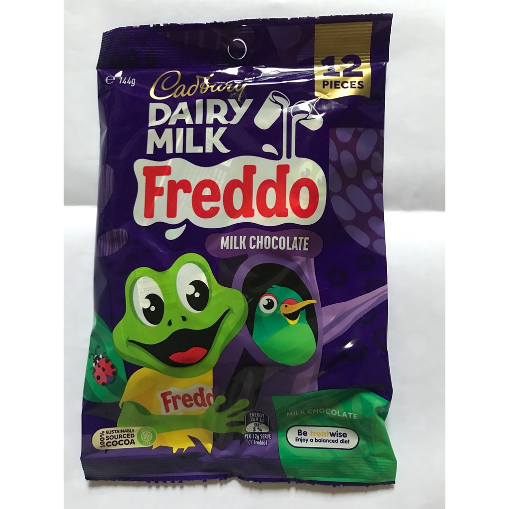 

Cadbury Dairy Milk Freddo Frog Sharepack 12pk 180g