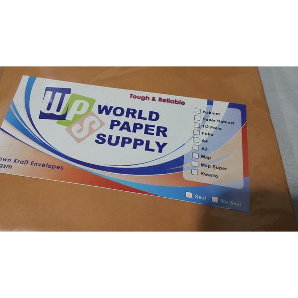 

❃ AMPLOP COKELAT 110x240mm KABINET ™