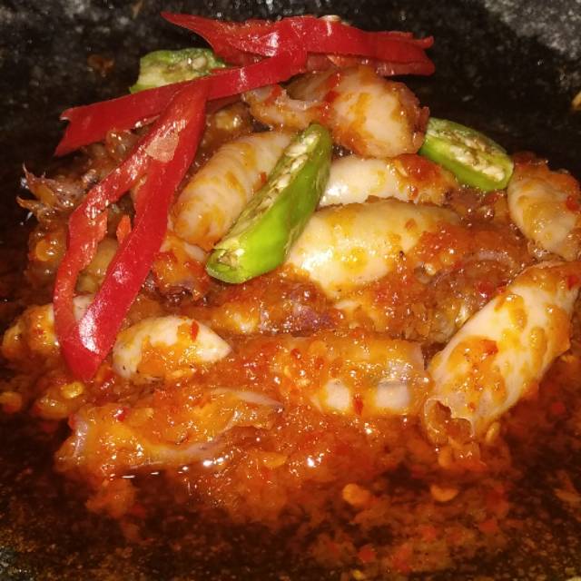 

Sambal Baby Cumi Asin by Mamam, Gan! 250gr
